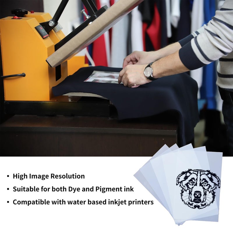 DURIX DURICO Translucent Pet 5.3mil (135micron) Inkjet Film in Sheets for Screen Printing (13X19 IN) - Image 4